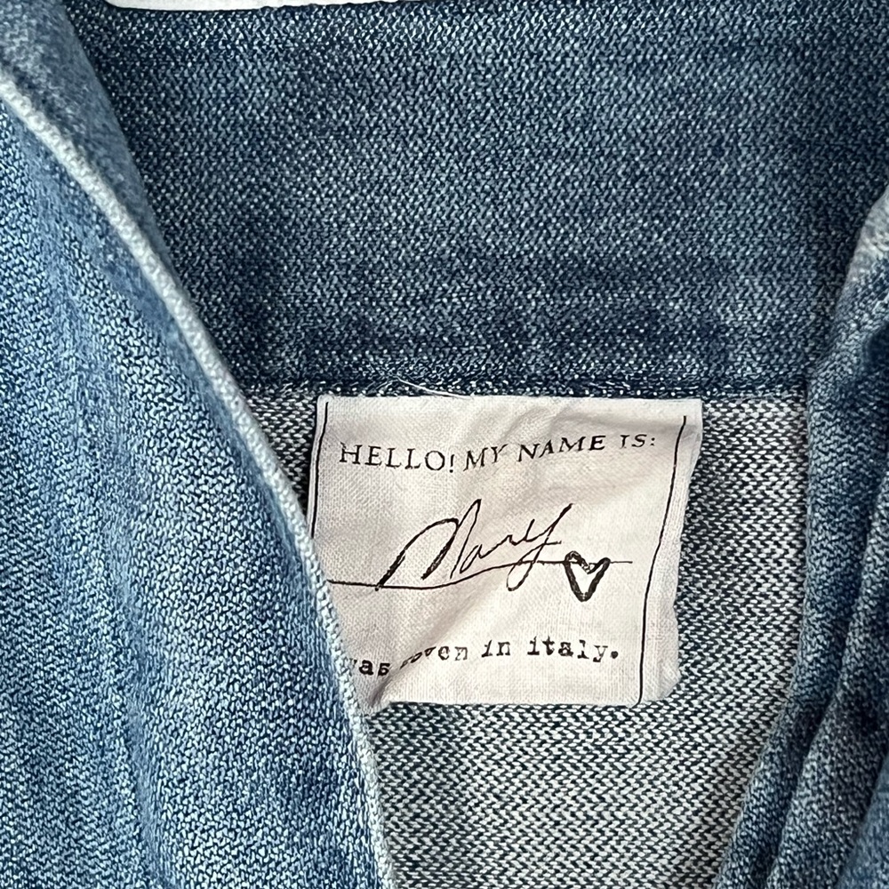 Frank & Eileen “Mary” Denim Shirtdress - Sz L - Picture 4 of 10